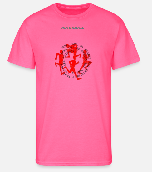 T-shirt “RUN MY WAY” – Design Cercle Énergique