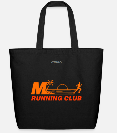 Tote Bag “MRUNNING CLUB” – Sunset Edition