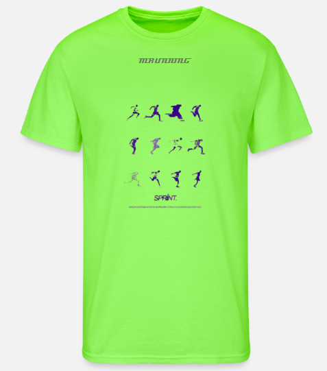 T-shirt “SPRINT.” – Énergie pure en mouvement
